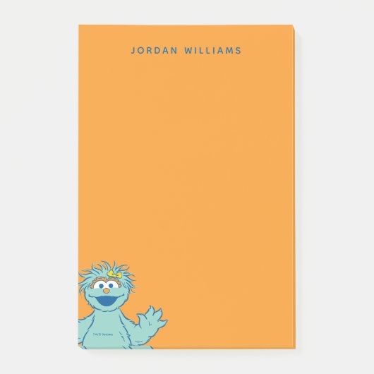 セサミストリート |ロシパーソナライズされたタ ポストイット (正面)