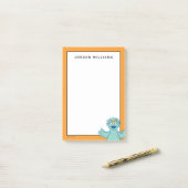 セサミストリート |ロシパーソナライズされたタ ポストイット (デスク上)