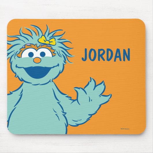 セサミストリート |ロシパーソナライズされたタ マウスパッド (正面)