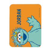 セサミストリート |ロシパーソナライズされたタ マグネット (縦)