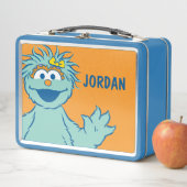 セサミストリート |ロシパーソナライズされたタ メタルランチボックス (インサイチュ)