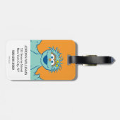 セサミストリート |ロシパーソナライズされたタ ラゲッジタグ (裏面横)