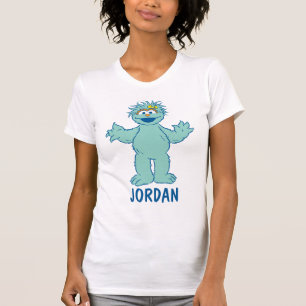 セサミストリート ロシパーソナライズされたタ Tシャツ