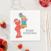 セサミストリート |ヴィンテージエルモとプレゼント スタンダードランチョンナプキン (インサイチュ)