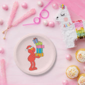 セサミストリート |ヴィンテージエルモとプレゼント ペーパープレート (パーティー)