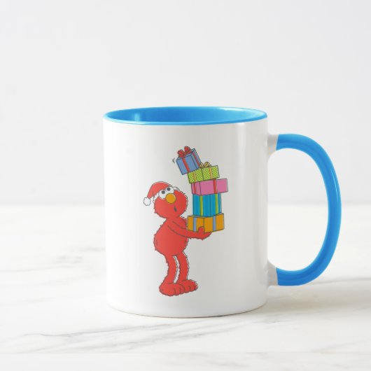 セサミストリート |ヴィンテージエルモとプレゼント マグカップ (右)