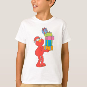 セサミストリート ヴィンテージエルモとプレゼント Tシャツ