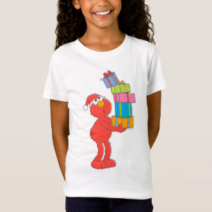 セサミストリート ヴィンテージエルモとプレゼント Tシャツ