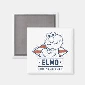 セサミストリート |ヴィンテージエルモ社長 マグネット (正面/裏面)