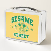 セサミストリート | ヴィンテージ1969 メタルランチボックス (正面)