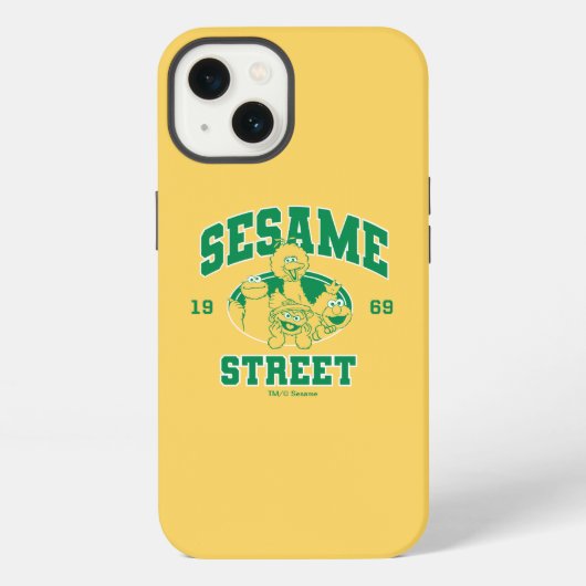 セサミストリート|ヴィンテージ 1969 iPhoneケース (裏面)