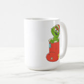 セサミストリート |ヴィンテージOSCARストッキング コーヒーマグカップ (正面右)