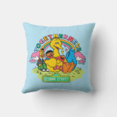 セサミストリート |一体性 クッション (裏面)