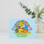 セサミストリート |一体性 ポストカード (スタンド正面)