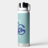 セサミストリート |一日を通して笑う ウォーターボトル (背面)