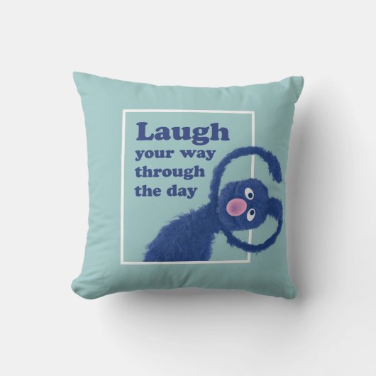 セサミストリート |一日を通して笑う クッション (正面)