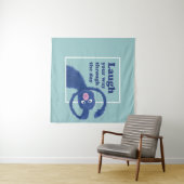 セサミストリート |一日を通して笑う タペストリー (インサイチュ(横))