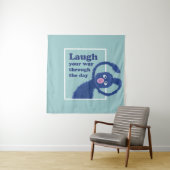 セサミストリート |一日を通して笑う タペストリー (インサイチュ)