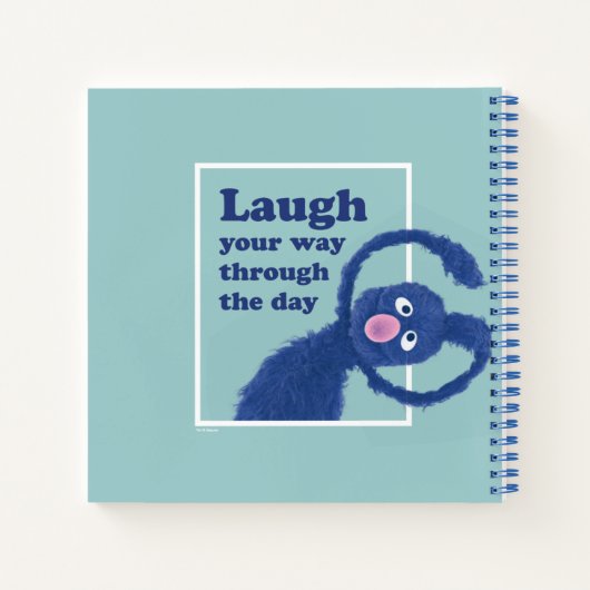セサミストリート |一日を通して笑う ノートブック (裏面)