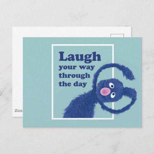 セサミストリート |一日を通して笑う ポストカード (正面/裏面)