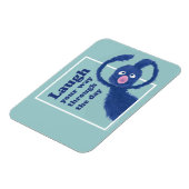 セサミストリート |一日を通して笑う マグネット (左側)