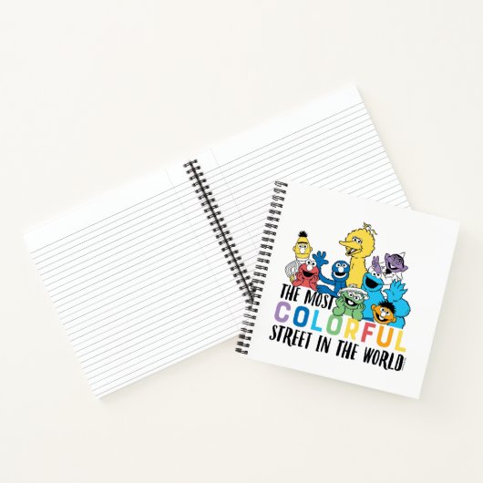 セサミストリート | 世界で最もカラフルなストリート ノートブック (内部)