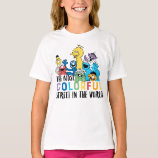 セサミストリート | 世界で最もカラフルなストリート Tシャツ