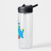 セサミストリート |世界で最も偉大な先生 ウォーターボトル (左面)