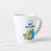 セサミストリート |世界で最も偉大な先生 カフェラテマグ (右アングル)