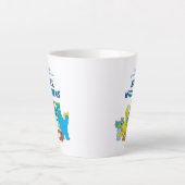 セサミストリート |世界で最も偉大な先生 カフェラテマグ (正面)