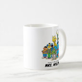 セサミストリート |世界で最も偉大な先生 コーヒーマグカップ (正面右)