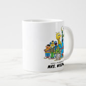 セサミストリート |世界で最も偉大な先生 ジャンボコーヒーマグカップ (正面右)