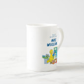 セサミストリート |世界で最も偉大な先生 ボーンチャイナマグカップ (正面右)