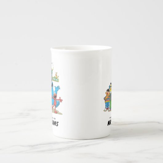 セサミストリート |世界で最も偉大な先生 ボーンチャイナマグカップ (正面)