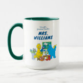 セサミストリート |世界で最も偉大な先生 マグカップ (左)