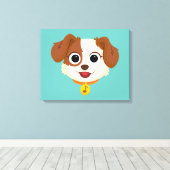 セサミストリート |丹後顔 キャンバスプリント (インサイチュ (ウッドフロア))