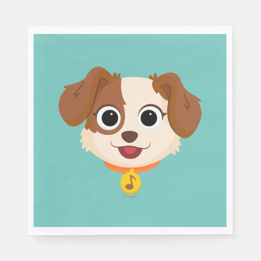 セサミストリート |丹後顔 スタンダードランチョンナプキン (正面)