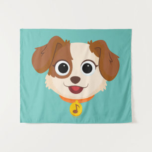 セサミストリート  丹後顔 タペストリー