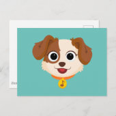 セサミストリート |丹後顔 ポストカード (正面/裏面)