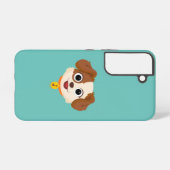 セサミストリート |丹後顔 SAMSUNG GALAXYケース (裏面横)