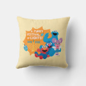 セサミストリート | 光の激しいフェスティバル! クッション (裏面)