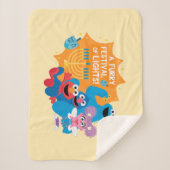 セサミストリート | 光の激しいフェスティバル! シェルパブランケット (正面)