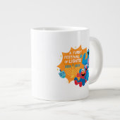 セサミストリート | 光の激しいフェスティバル! ジャンボコーヒーマグカップ (正面右)