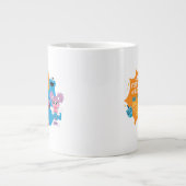 セサミストリート | 光の激しいフェスティバル! ジャンボコーヒーマグカップ (正面)