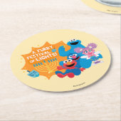 セサミストリート | 光の激しいフェスティバル! ラウンドペーパーコースター (アングル)