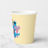 セサミストリート | 光の激しいフェスティバル! 紙コップ (裏面)