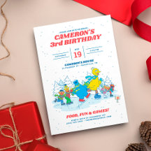 セサミストリート |冬の誕生日パーティー