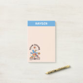 セサミストリート |名前の追加 ポストイット (デスク上)