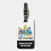 セサミストリート |名前の追加 ラゲッジタグ (正面縦)