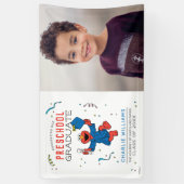 セサミストリート |幼稚園の卒業生 – 写真 横断幕 (縦)